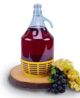 Kinekus Demižón s klipovým uzáverom, sklenený, objem 5L, STELLA