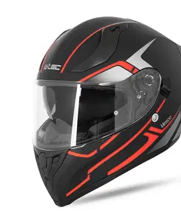 W-TEC Vesco Black Matt-Corsa Red - XXL (63)