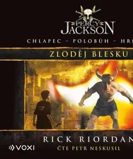 Percy Jackson: Zloděj blesku - audiokniha - Rick Riordan, Rick Riordan