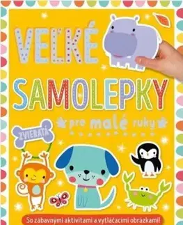 Veľké samolepky pre malé ruky: Zvieratá