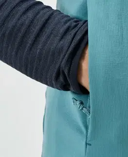 Hybridná vesta »packable«, tyrkysová