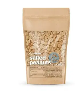 GymBeam Pražené solené arašidy