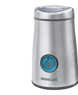 Sencor - Elektrický mlynček na zrnkovú kávu 50 g 150W/230V nerez 41000053