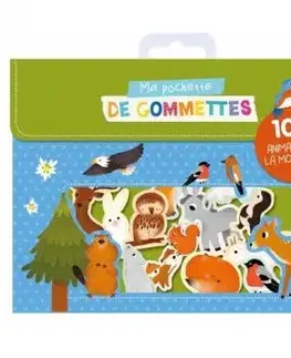 100 samolepek - animaux de la montagne/zvířátka z hor