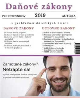 Daňové zákony 2019 pre účtovníkov