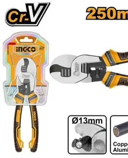 INGCO Kliešte štipacie na káble, bočné, 250mm, INGCO Industrial