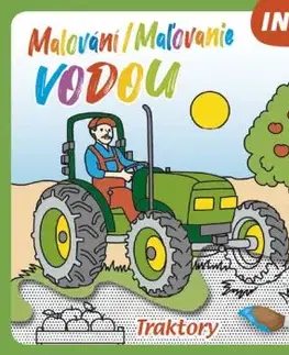Malování / Maľovanie vodou: Traktory