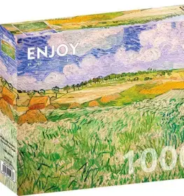 Puzzle Vincent Van Gogh: Plain near Auvers 1000 Enjoy