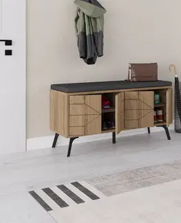 HIT botník so sedákom, orech Hitit