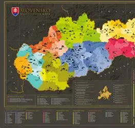 Stieracia mapa Slovenska