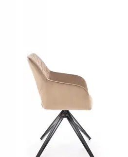 Otočné jedálenské kreslo K535 Halmar