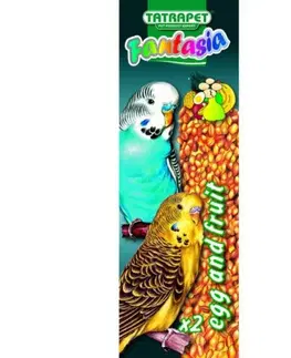 TATRAPET Krmivo pre andulky TYČINKY OVOCIE/PIŠKÓTA 2ks, FANTASIA