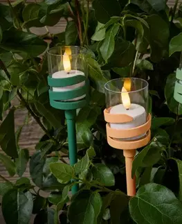 LED outdoorové bodce na zapichnutie do zeme, 3 ks