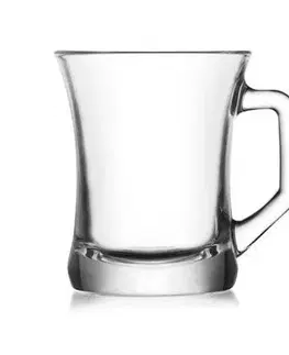 Kinekus Hrnček na čaj, kávu, sklenený, 225ml, ZEN LAV, sada 6ks