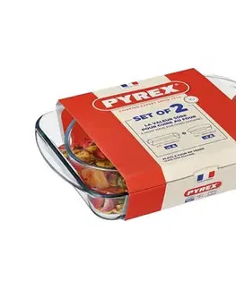 UTC SADA 2x pekáčov PYREX 2,7/2,2 l 913S605/8043