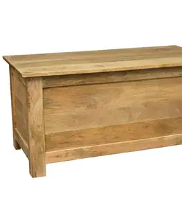Truhlica 90x45x45 Hina z mangového dreva