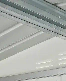 Záhradný domček kovový Lanitplast