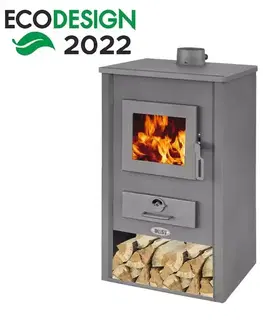 Oceľové kachle Blist PADOVA E s Vodným Plášťom 4,7 kW/14,7 kW