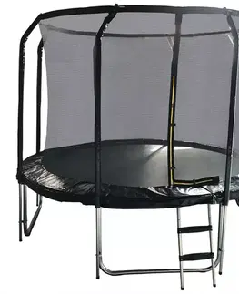 Trampolína COMFORT s rebríkom 305cm čierna