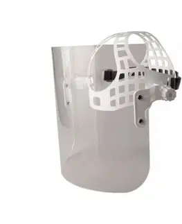 Kinekus Štít ochranný číry 33x29cm hrúbka 2mm s nehlavným nosičom