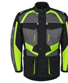 W-TEC Burdys Evo čierno-šedo-zelená - S