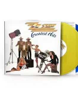 ZZ Top - Greatest Hits (Translucent Yellow & Blue) 2LP - ZZ Top