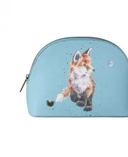 Stredná kozmetická taška "Born to be Wild" Wrendale Designs - líška