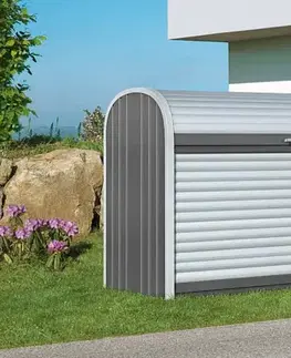 Biohort Roletový box BIOHORT Storemax 190 190 × 97 cm (sivý kremeň metalíza)
