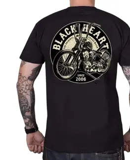 BLACK HEART Chopper King čierna - XXL