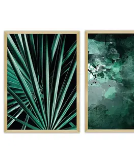 Dekoria Zostava obrazov Greenery 2 ks, 50 x 70 cm 