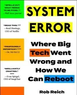 System Error - Rob Reich, Mehran Sahami, Jeremy M. Weinstein