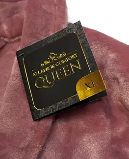 Župan z mikrovlákna Queen Ružový TiaHome - M