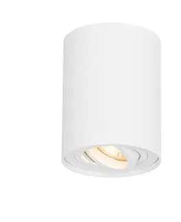 Biely moderný stropný reflektor naklápateľný a otočný - Rondoo up