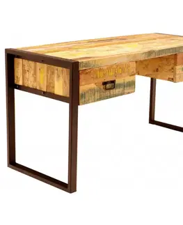 Písací stôl 160x76x70 Retro recyklované mango