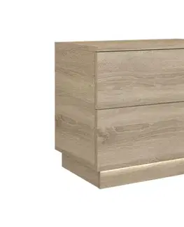 SELION S2 nočný stolík, dub sonoma