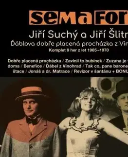 Semafor Komplet 9 her z let 1965-1970 - audiokniha - Jiří Suchý, Jiří Šlitr