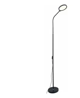 Zuma Line SM-609-BL- LED Stmievateľná stojacia lampa LED/10W/230V čierna SM-609-BL