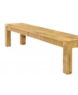 Lavica Manu 175x40 indický masív mango