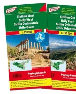 Sicília 1:150 000 Set 2 mapy