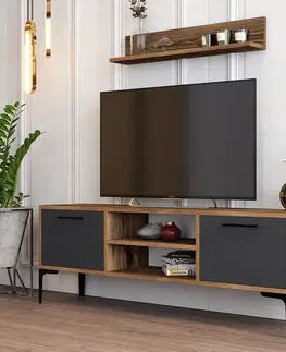 Televízny stolík Riga Anthracite