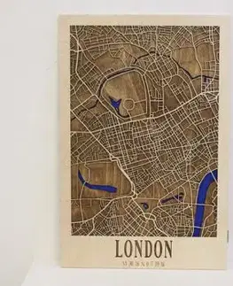3D mapa mesta Londýn (20 x 30 cm) - Interess