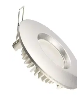  LED Kúpeľňové podhľadové svietidlo LED/7W/230V 4000K strieborná IP44 LDL253/S