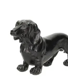 Dekoria Figúrka Dachshund 30x9x15cm, 30 x 9 x 15 cm
