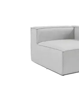 Kreslo / Jednomiestna pohovka Fora 1R - Light Grey