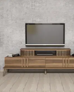 TV stolík Eylul - Walnut