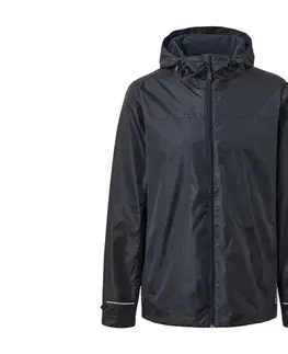 Bunda do dažďa unisex, tmavomodrá