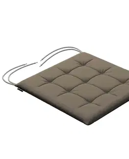 Dekoria Karol s viazaním, mokka, 40 x 40 x 3,5 cm, Living 2, 161-08