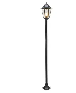 Klasická vonkajšia stojaca lampa čierna 170 cm IP44 - New Orleans 1