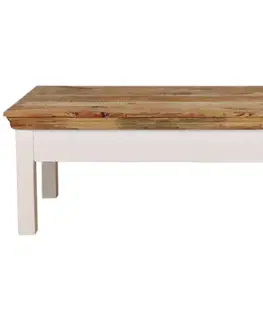 Konferenčný stolík Agni 110x45x60 indický masív mango