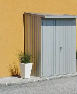 Biohort Drevník BIOHORT Woodstock 300,7 x 102 x 199 cm (sivý kremeň metalíza)